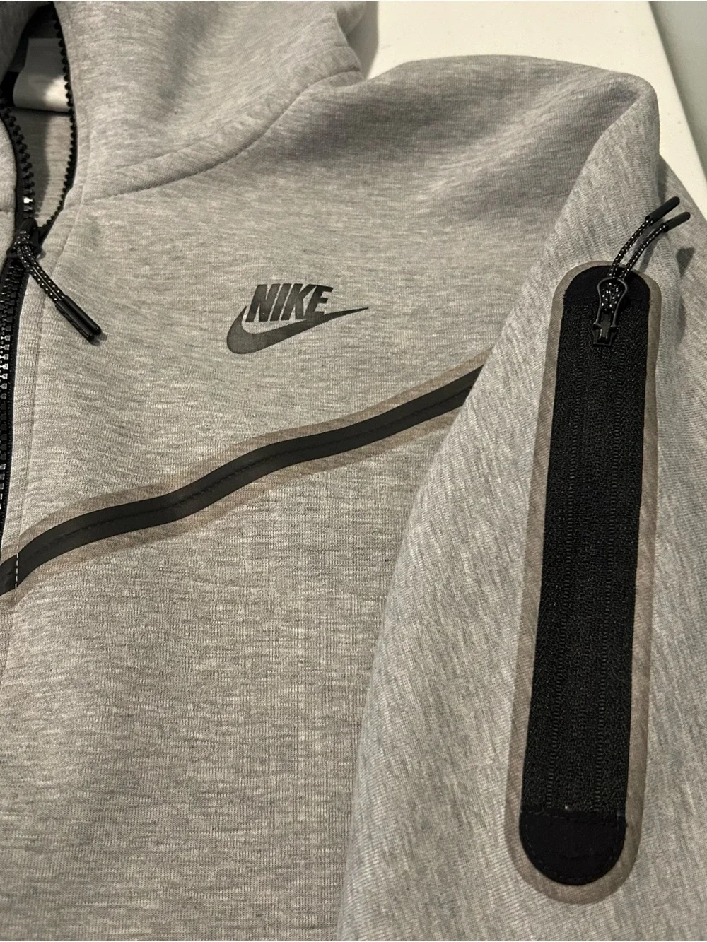Nike Tech Men’s Fleece Windrunner Full Zip Jacket Medium